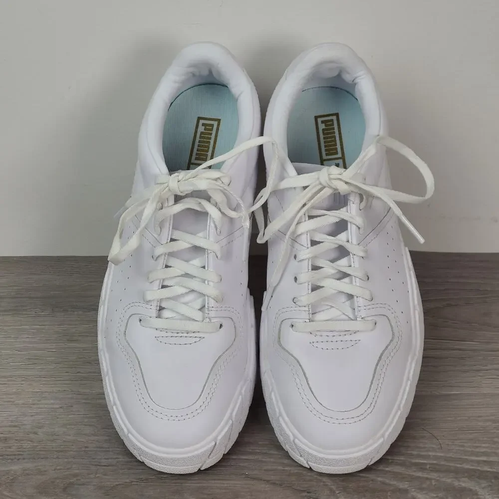 Puma Eris Fantasy Lace Up Women's Sneaker Whisper White Size 7